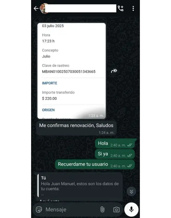 Evidencia